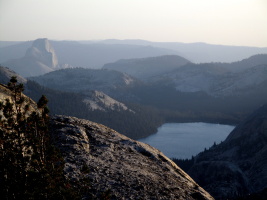 Half Dome in the haze