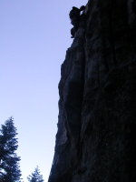 On first pitch of Surrealistic Pillar, photo by P