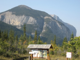 the Banff park boundary, photo by Nayden
