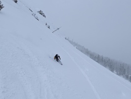 Feet of fresh snow