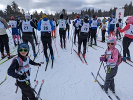 XC ski race