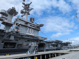 Carl Vinson aircraft carrier tour!