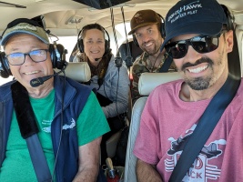 First Lighthawk mission. Filming Butte Creek