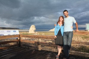 We caught the sunset at Mono Lake by only minutes!