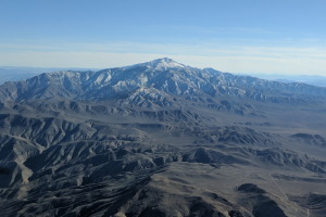 Telescope Peak, at 11,000' the highest point in Death Valley (with Furnace Creek being -190')