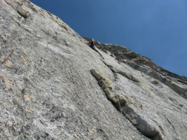 Karn high on pitch 3