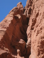 The mud chimney 2nd pitch