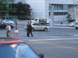 off at the bus station