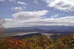 Prosser Lake with Mt Rose in the background