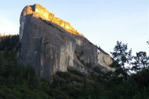 Elephant Rock where we climbed Hotline the weekend before