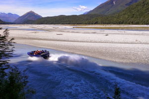 Jet boating is popular...