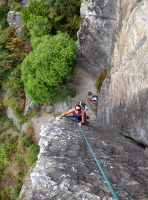 Fun arete climb