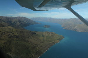 Lake Wanaka from the air