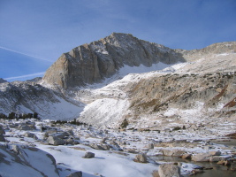 North Peak on the approach