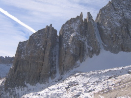 the North Peak couloirs