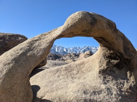 Such a cool framing of Mt Whitney