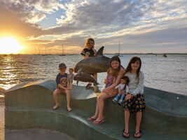 The La Paz waterfront is cool!