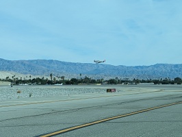 P-51 Mustang landing as we are about to take off towards Truckee