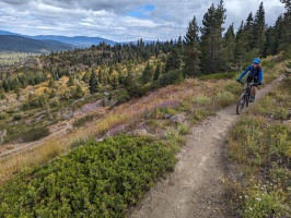 Tahoe donner mountain bike was prime