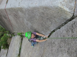 Zen is one of the most psyched young climbers you will ever meet!