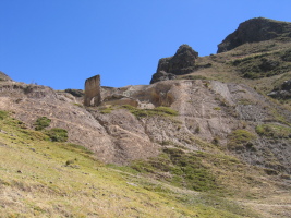 Remains of an old mine