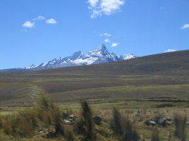 Nevado Shaqsha on the way to Chavin de Huantar
