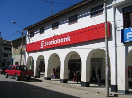 Amusing... A Canadian bank in Peru