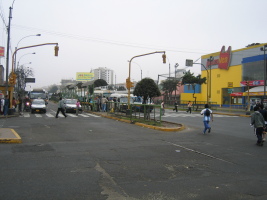 the streets of Lima