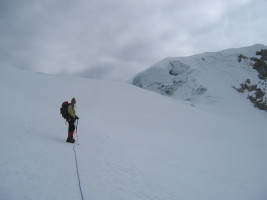 me climbing (photo by marta)