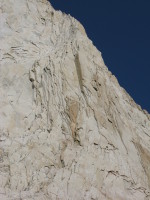 The majority of the climb visible