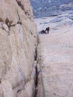 closer up of me and Michal belaying