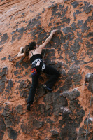 Parisa showing off on the same route
