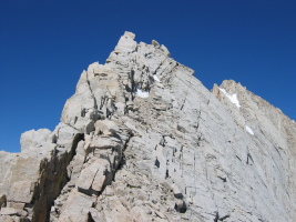 the start of the ridge