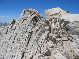 the real summit of Mt Russell