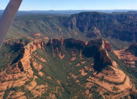 Departing Sedona on the way home