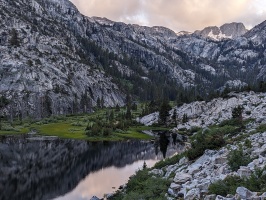 Barney Lake on the hike out