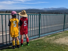 By complete coincidence, they had the same jersey number for soccer!