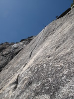 The start of the beautiful 4th pitch hand crack on Sons
