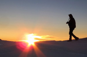 Sunrise on Casaval Ridge, Mt Shasta