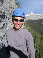 Nayden with Black Rock Mtn behind him