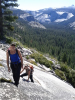 The approach slabs to Snake Dike