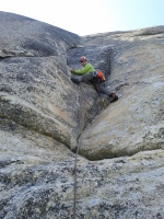 American Wet Dream, 5.10b pitch