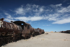 Rail graveyard