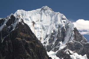 Yerupaja, 2nd highest mountain in Peru (very aesthetic!)