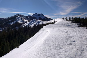 Good snow coverage in the first half of the tour