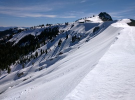 Approaching Tinker Knob