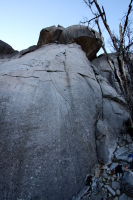 Toprope on The Fracture (5.10d)