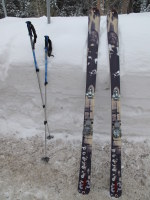 The new skis