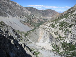 Tioga Pass road - still seems to be an impressive engineering achievement, even 100 years later! In winter, we ice climb on the wall you see in the bottom...