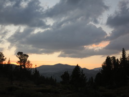 Sunset in the Sierra is awesome!